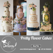  Pretty Flower Cakes in Dubai | Online Cake Shop in Dubai